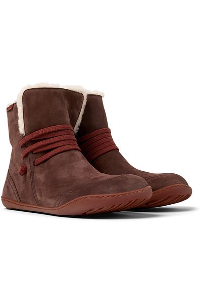 CAMPER Peu Cami Women's Brown Nubuck Boots 400505 -016