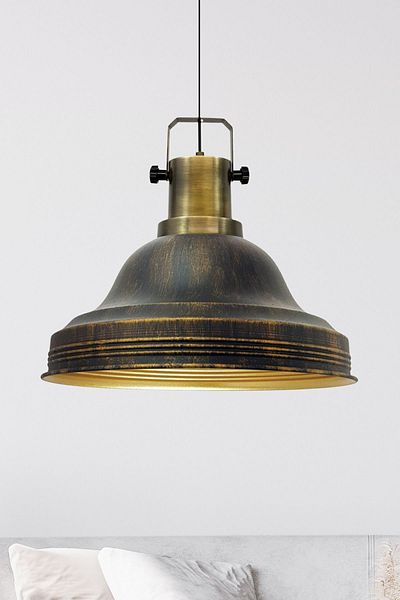 Bamyum Ulmete Antique Single Pendant Lamp Chandelier Living Room Office Hotel Restaurant Chandeliers Vintage Design
