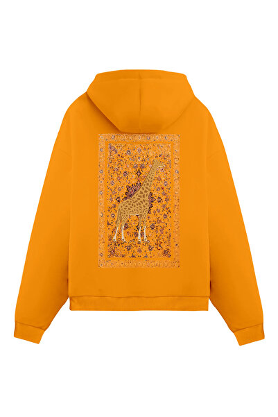 Mounte Bianca Unisex žirafa - obična majica sa kapuljačom