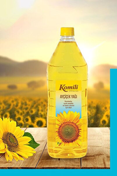 Komili Ayçiçek Yağı 2 Lt Pet