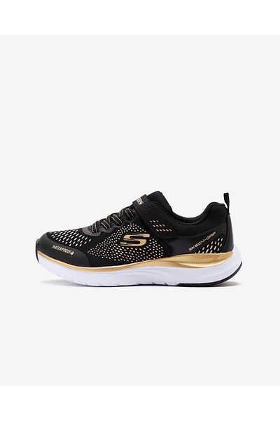 SKECHERS Ultra Groove Hydro Mist - Big Girl's Black Sneakers 302393 L Bkgd