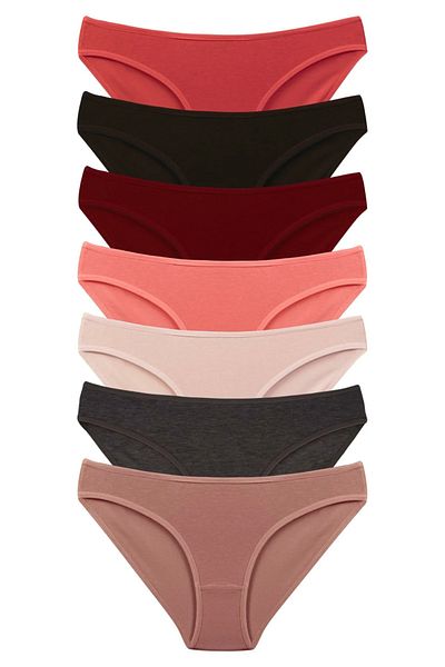 Dominant Cotton Bikini 7-Pack