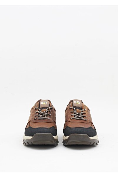 Caterpillar Agile Erkek Kahverengi Deri Ayakkabı