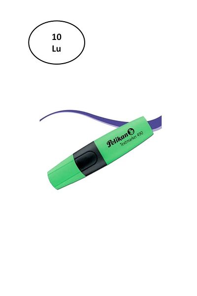 EGATOPTAN Pelikan 490 Highlighter Green 10 pcs