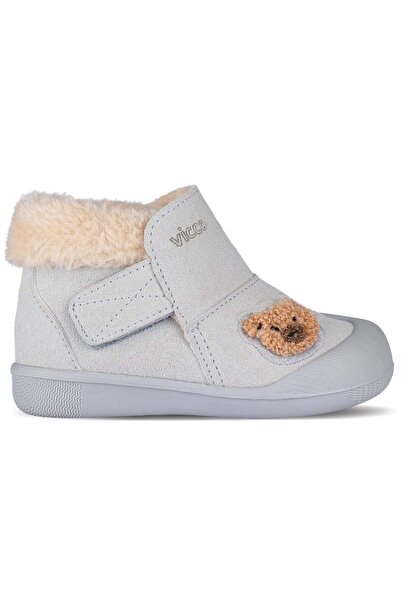 Kids Club Shoes Vicco Kind İlk Adım Bebek Ortopedik Çocuk Bot GRİ