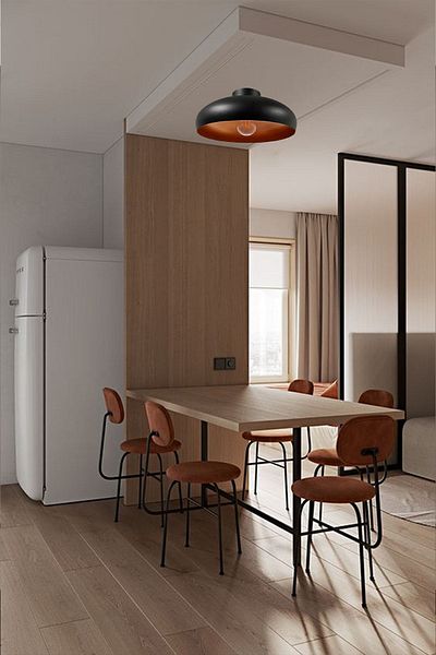 Bamyum Androa Black Plafonier - Interior Color Copper Kitchen Hall Cafe Office Hotel Decorative Lighting Model