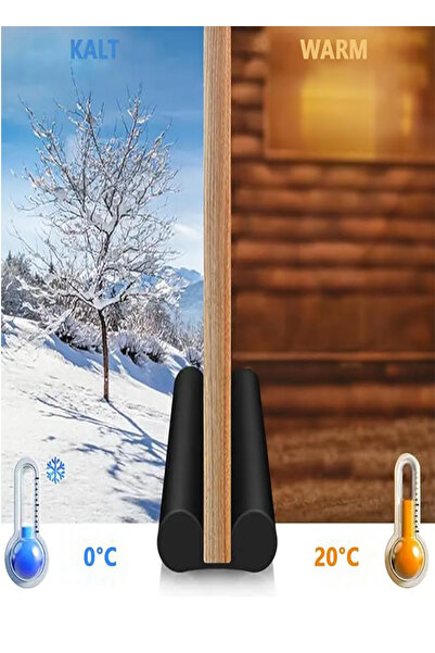 UYDEE Double Sided 10 Pieces under the Door - Anti-Wind and Heat Insulation Sponge