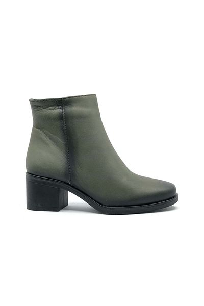 Kids Club Shoes Ayakdaş 3017 Γνήσιες Δερμάτινες Γυναικείες Μπότες ΠΡΑΣΙΝΟ