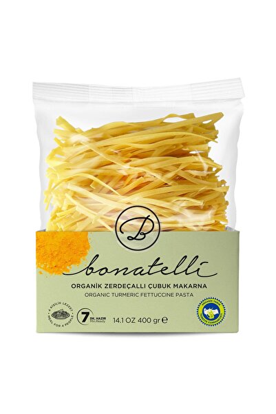 Bonatelli Organik Zerdeçallı Çubuk Makarna 400 G