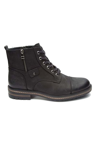 Kids Club Shoes Ανδρικές μαύρες μπότες Hammer Jack 102 17400-M