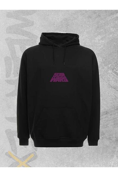 WEARTEX Unisex Star Wars Printed Hooded Sweatshirt