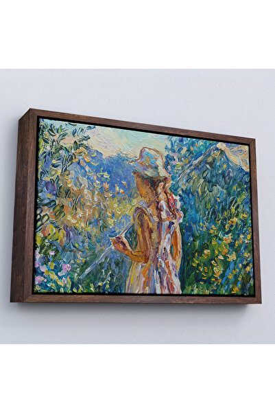 Oxyteez Pictură pentru fetiță cu cadru din lemn-7258