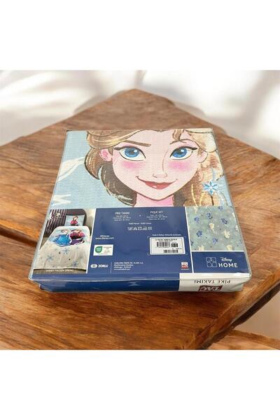 Taç Disney Frozen Spring %100 Pamuk Lisanslı Pike Takımı