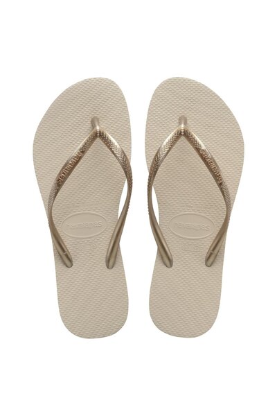 Havaianas Slim Beige Light Gold Women's Slippers