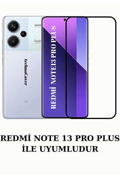 BCASE Redmi Note 13 Pro Plus Ekran Koruyucu Kavisli 6D Temperli Cam