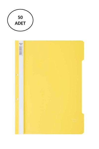 Angoravi Noki Plastic Wire File Eco 50 pcs Yellow