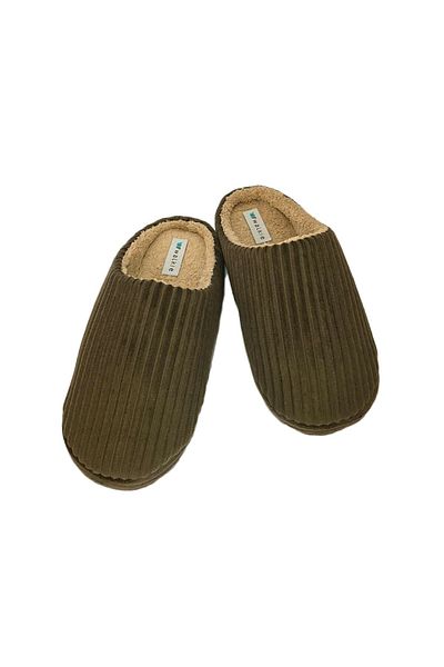 walkie Billy Khaki Brown Men's House Slippers