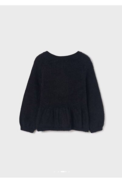 Abel & Lula Pulover din blană tricotat strălucitor pentru fetiță Abel&lula 5852