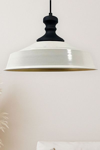 Bamyum Noble Single Chandelier New Black Knob Headboard Retro Pendant Lamp Restaurant Living Room Lighting