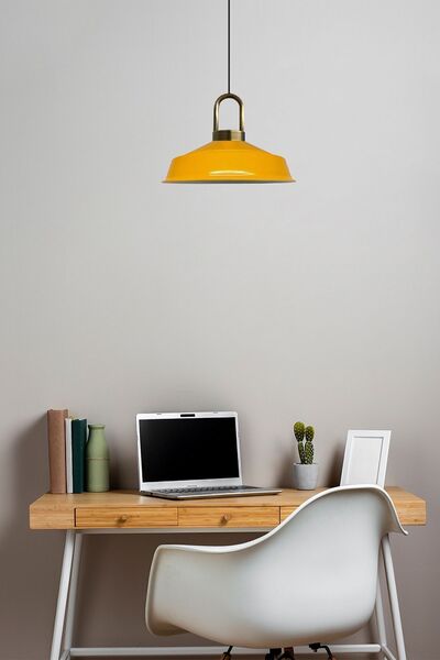 Bamyum Asaletli Eskitme Kilit Kafa Tekli Avize Retro Sarkıt Ofis Showroom Salon Mutfak Avizeleri