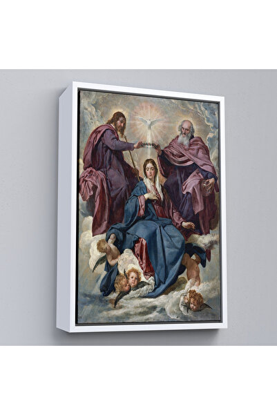 Home Diego Velazquez cu cadru din lemn - Ceremonia de coroanare a lui Virgina Tablo-7344