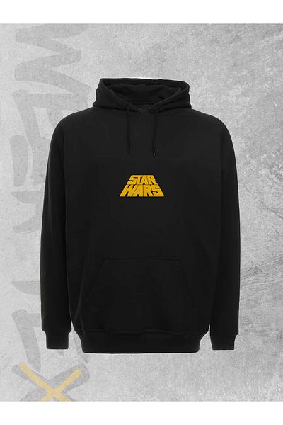 WEARTEX Unisex Star Wars Printed Hooded Sweatshirt