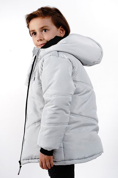 Merdia Boy's Hooded Fur Jacket - Water and Windproof