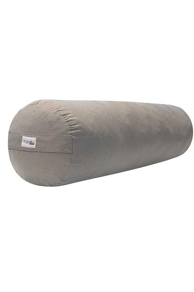 Yogabu Bolster Cushion-Grey (Long)