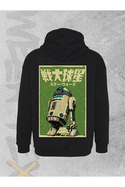 WEARTEX Unisex Star Wars Printed Hooded Sweatshirt