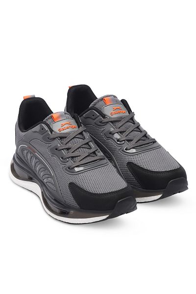 Slazenger Ανδρικά αθλητικά παπούτσια ZEUS Σκούρο Γκρι / Πορτοκαλί