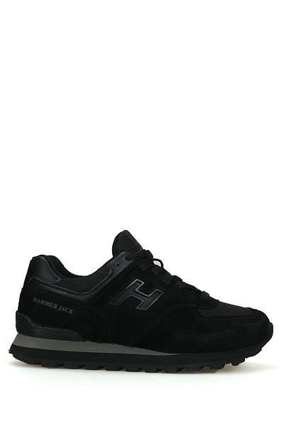 Hammer Jack Chile din piele naturală Chile Black Pantofi sport pentru femei