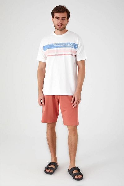 ROLY POLY Men's Cream Bermuda Suit