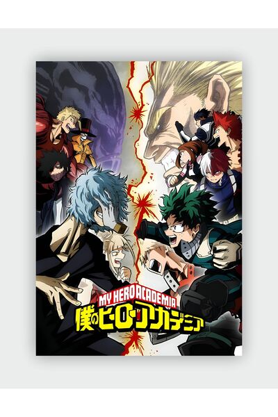 fırsatlar diyarı My Hero Acedemia - Kahramanlık Akademim Anime Hd Manga Duvar...