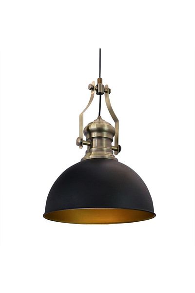 Bamyum Rita Black Pendant Lamp Chandelier Antique Color Headboard Hall Living Room Kitchen Chandeliers Office Cafe Models