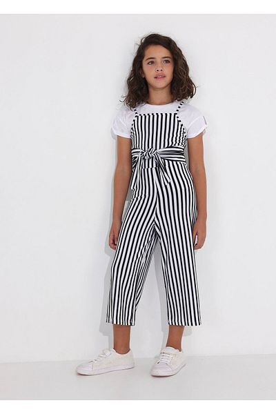 MAYORAL Girl's Summer Striped Attitude 6846