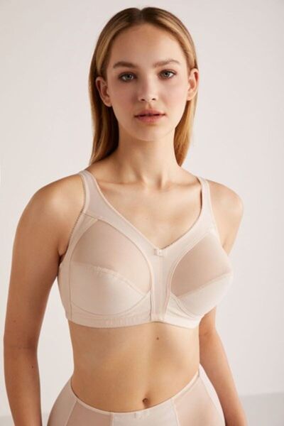 Kom Sutien Bianca fără sârmă, fără sârmă, cu țesătură moale