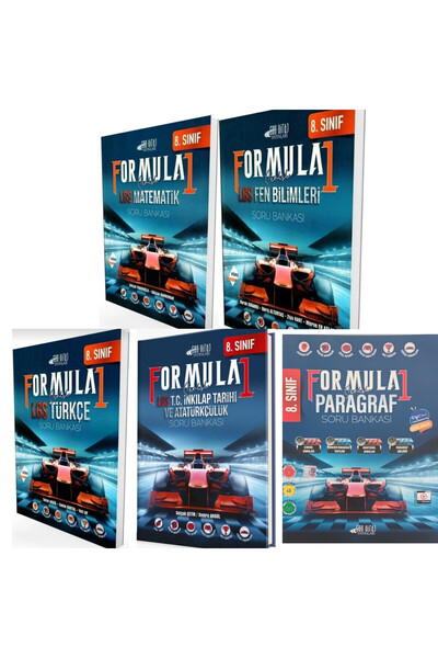 Fenomen Yayıncılık Son Viraj Yayınları 8. Sınıf LGS Formula1 Matematik Fen Tü...