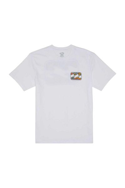 BİLLABONG Billabong Crayon Wave SS - Λευκό Παιδικό T-Shirt