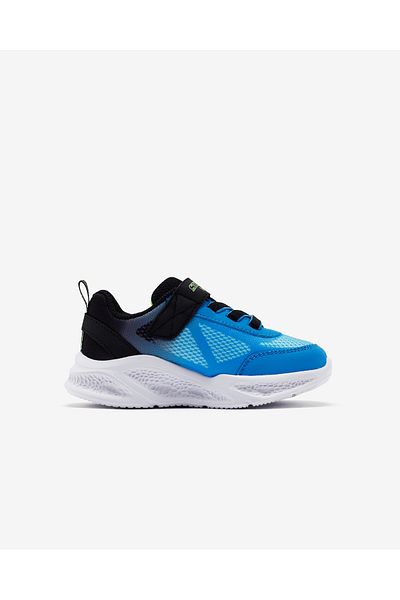 SKECHERS Meteor-lights - Krendox Small Boy's Black Lighted Sports Shoes401495n Bkbl