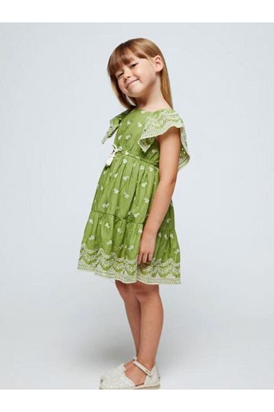 MAYORAL Girl's Embroidered Dress