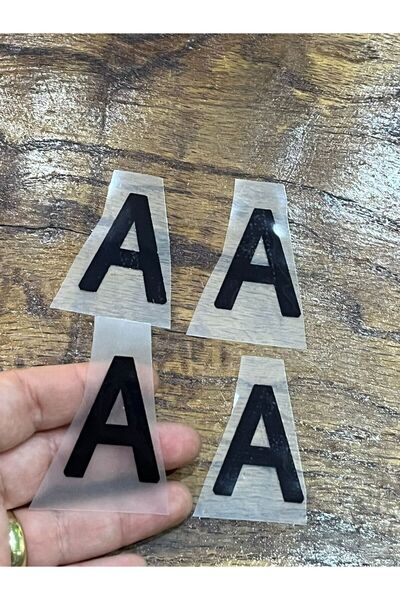 Gönülden Tasarım 4 BUCĂȚI FIER DE FIERĂ ALESTĂȚIȚI CU FIER DE FIERĂ ALETTĂ DE TRANSFER DE IMPRIMARE ARMĂLETĂ 4X3 CM