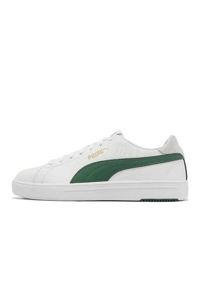 Puma 37490220   Serve Pro Lite - Ανδρικά λευκά πράσινα casual αθλητικά παπούτσια