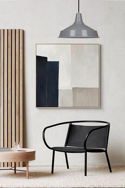 Bamyum Gray Noble Single Chandelier Retro Pendant Lamp Restaurant Cafe Living Room Baby Teen Room Chandeliers