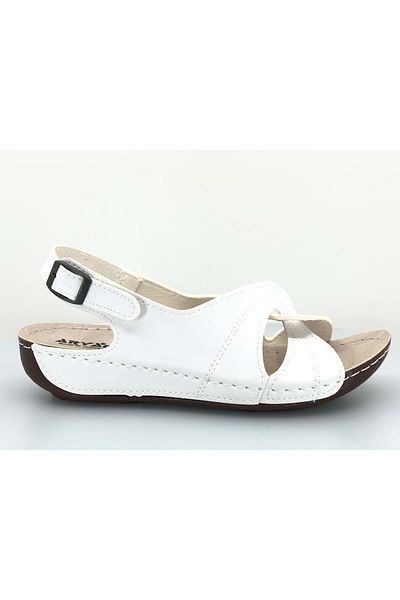 Kids Club Shoes Aryan 54-460 Γυναικεία Ορθοπεδικά Σανδάλια ΛΕΥΚΟ