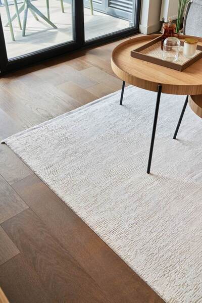 Apex Calista 1731 Gri Modern Viskon Özel Tezgah Halısı