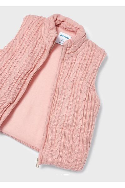 MAYORAL Girl's Knitted Zippered Vest 4314