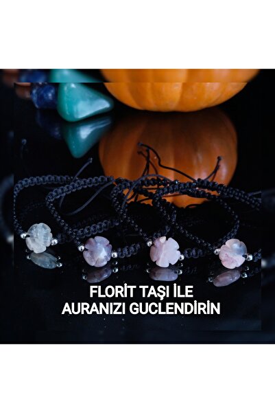 kuartz Florit Sertifikalı Bileklik, Güçlü Aura, Odaklanma, Özgüven, Radyasyon Emici, Başarı