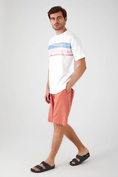 ROLY POLY Men's Cream Bermuda Suit