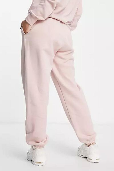 Nike Αθλητικά ρούχα Phoenix Fleece Oversized Γυναικεία Oversize Φούτερ με ροζ ροζ