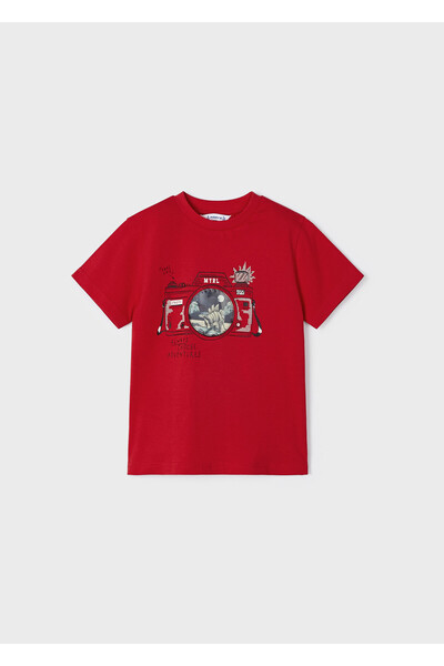 MAYORAL Boy's Printed Short Sleeve T-shirt